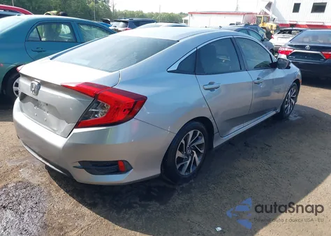 2016 Honda Civic Ex из США, поврежденный, VIN 19XFC2F71GE240077